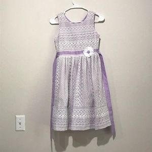 Jona Michelle Formal Purple Lace Dress